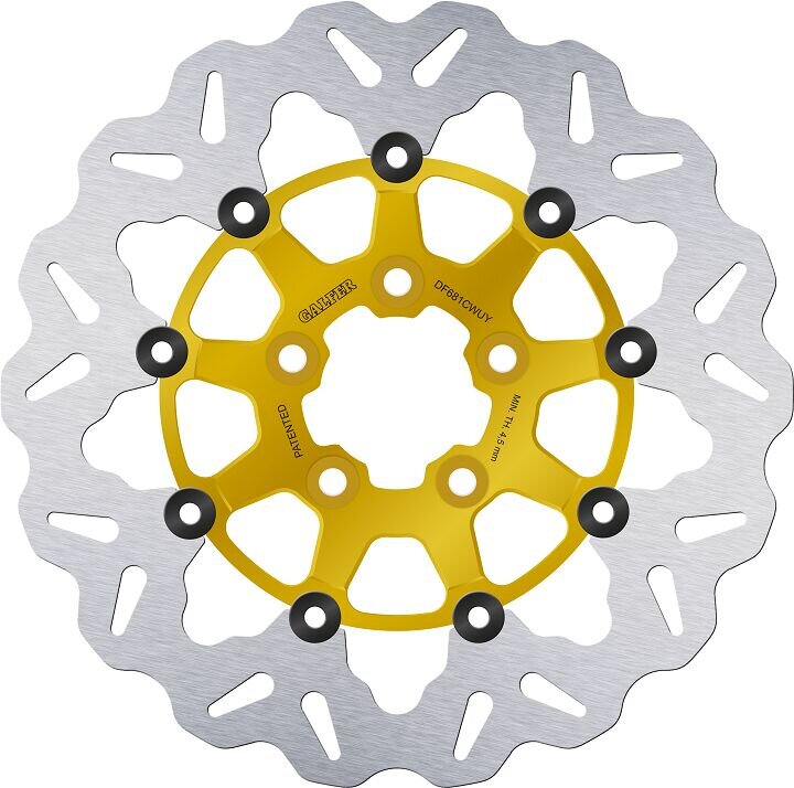Brake Disc Float Wave Gold