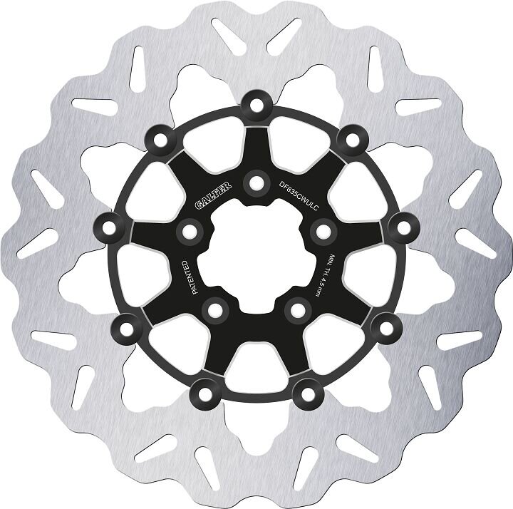 Brake Disc Float Wave Black Co