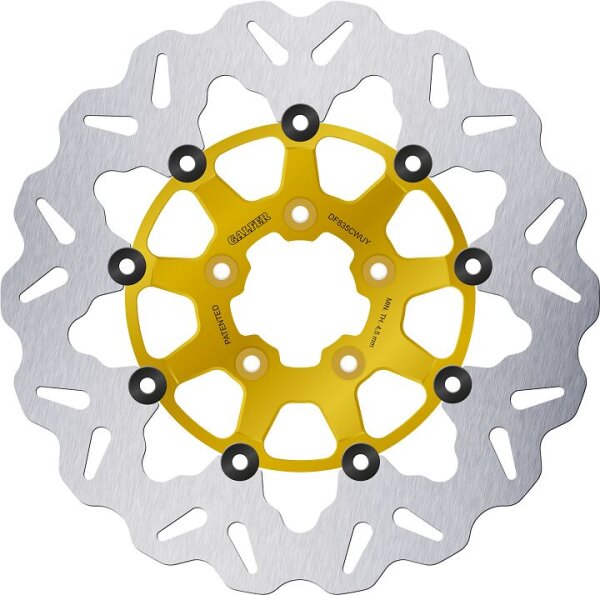 Brake Disc Float Wave Gold