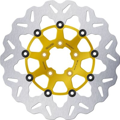 Brake Disc Float Wave Gold