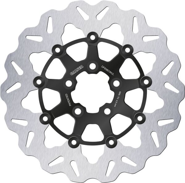 Brake Disc Float Wave Black Br