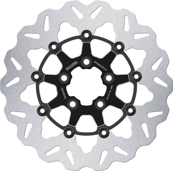 Brake Disc Float Wave Black Co