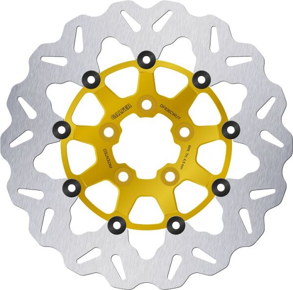 Brake Disc Float Wave Gold