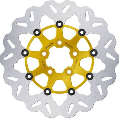 Brake Disc Float Wave Gold