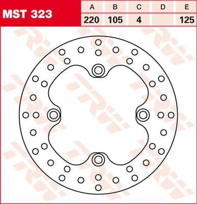 Rotor Trw Mst323