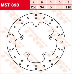 Brake Disc Trw Mst398