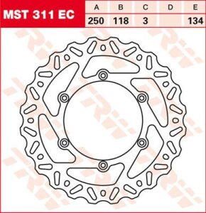 Brake Rotor Fix Wave L/r