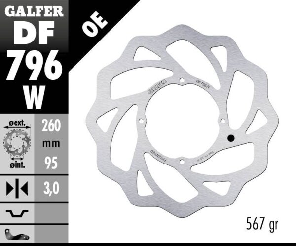 Brake Disc Fixed Wave