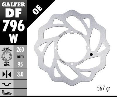 Brake Disc Fixed Wave