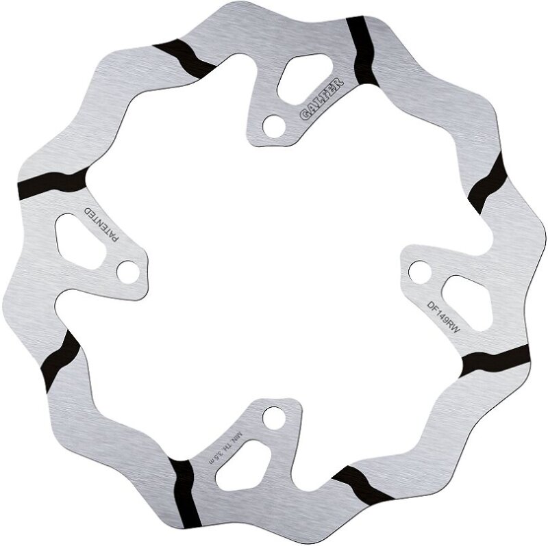 Brake Disc Fixed Wave Grooved