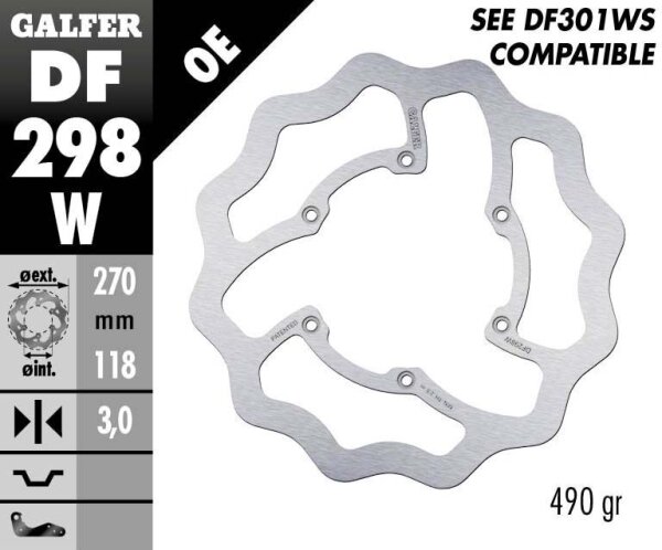Brake Disc Fixed Wave