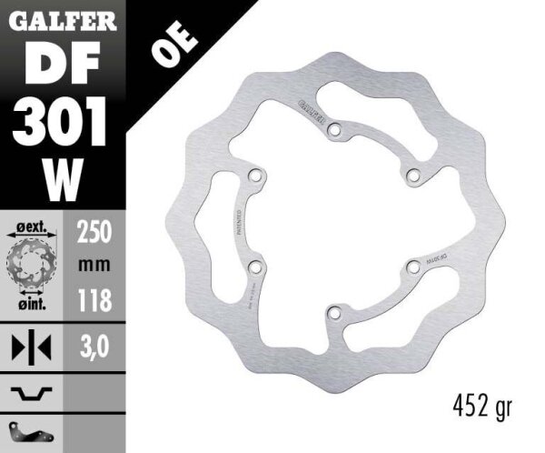 Brake Disc Fixed Wave