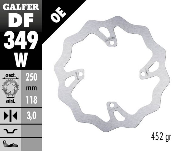 Brake Disc Fixed Wave