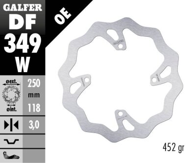 Brake Disc Fixed Wave