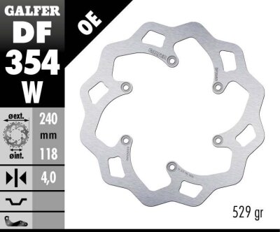 Brake Disc Fixed Wave