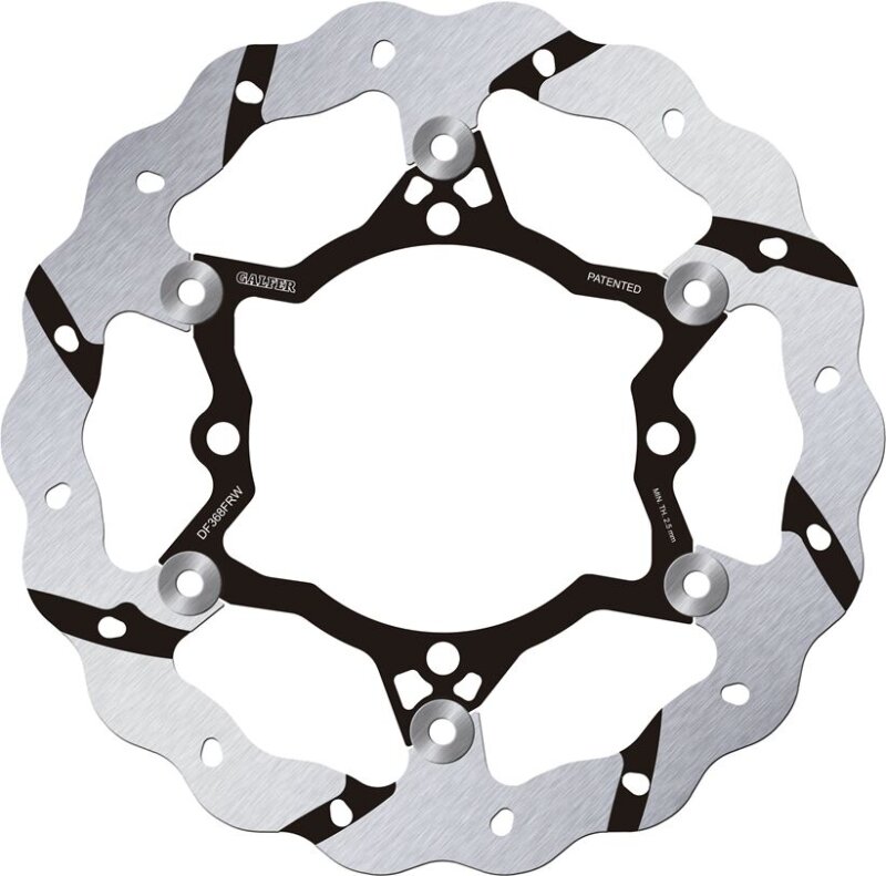 Brake Disc Float Wave Grooved