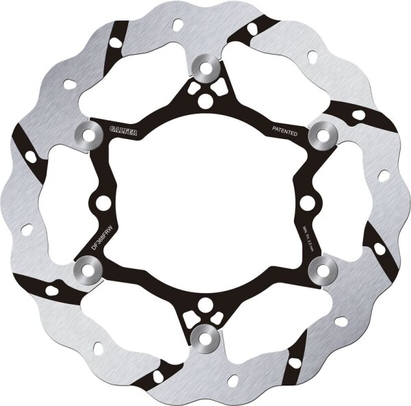 Brake Disc Float Wave Grooved