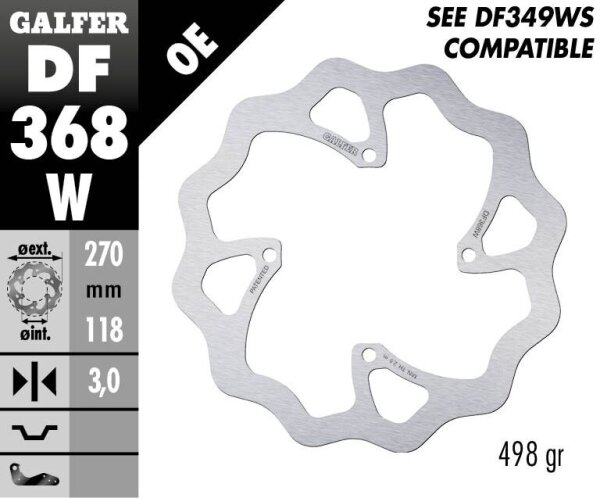 Brake Disc Fixed Wave