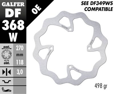 Brake Disc Fixed Wave