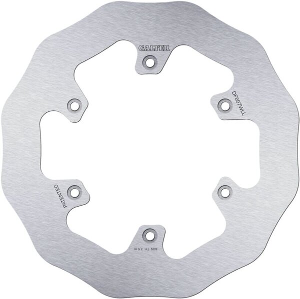 Brake Disc Fixed Wave Solid