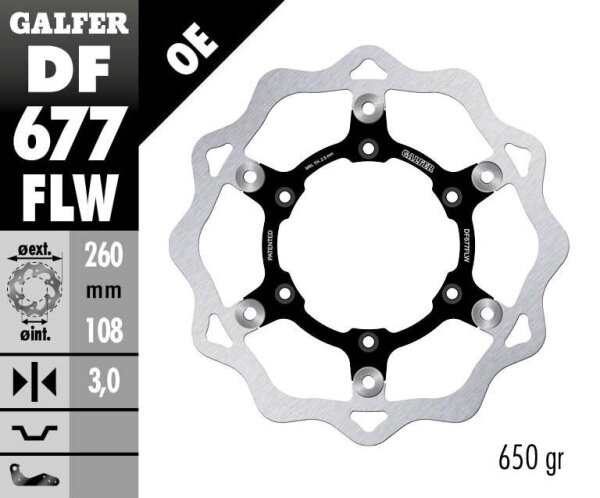 Brake Disc Float Wave