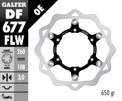Brake Disc Float Wave