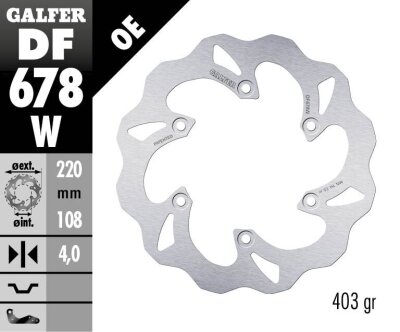 Brake Disc Fixed Wave