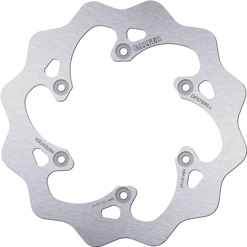 Brake Disc Fixed Wave Solid