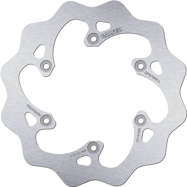 Brake Disc Fixed Wave Solid