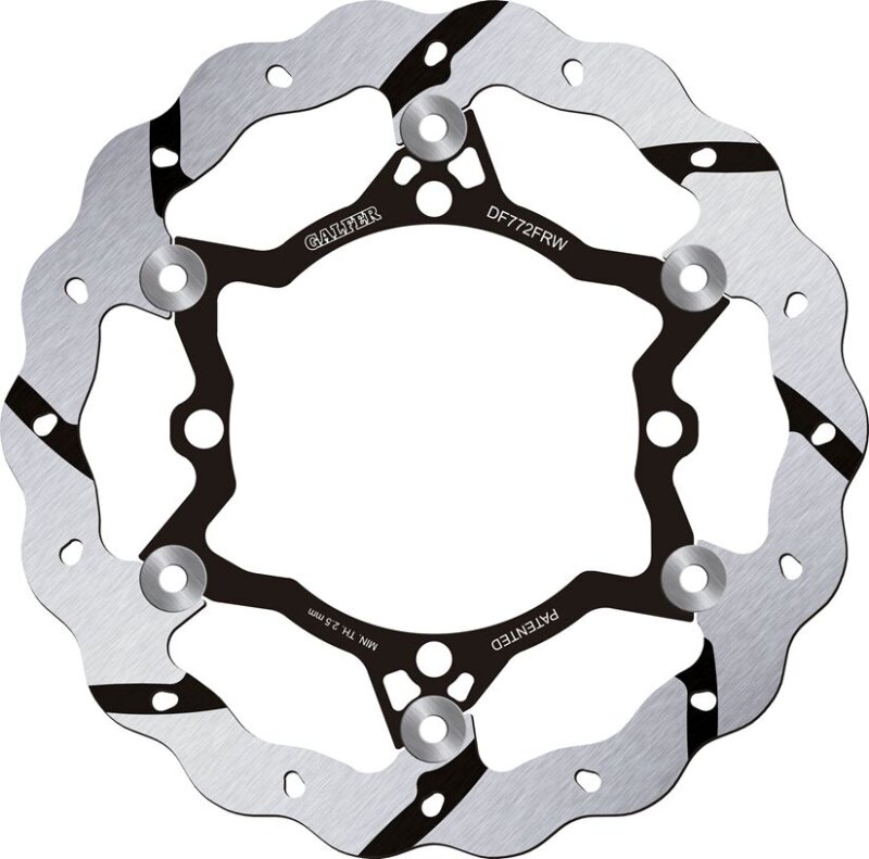 Brake Disc Float Wave Grooved