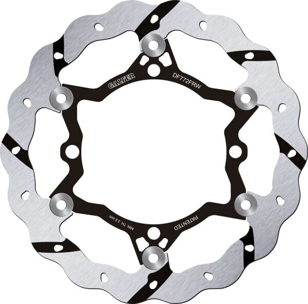 Brake Disc Float Wave Grooved