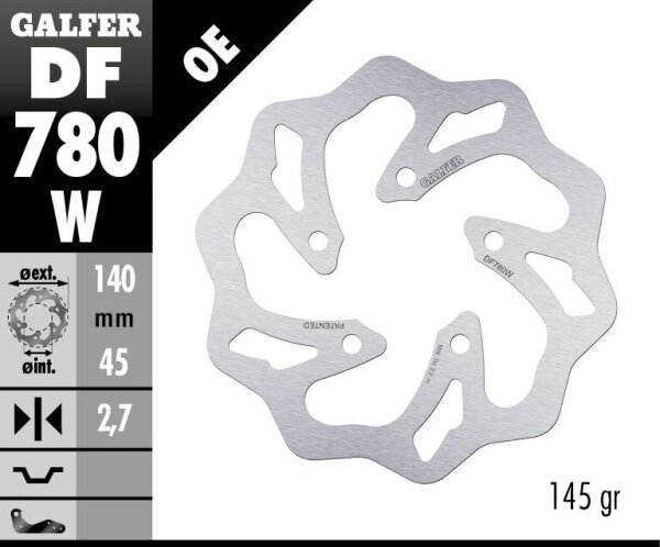 Brake Disc Fixed Wave