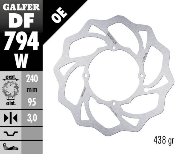 Brake Disc Fixed Wave