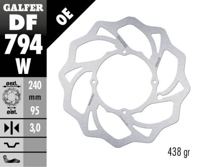 Brake Disc Fixed Wave