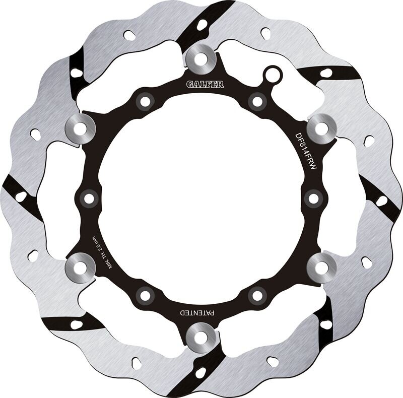 Brake Disc Float Wave Grooved