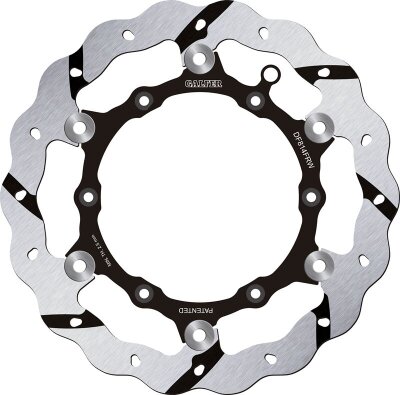 Brake Disc Float Wave Grooved