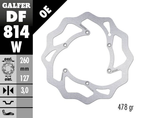 Brake Disc Fixed Wave