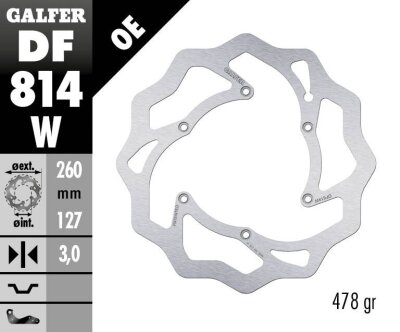 Brake Disc Fixed Wave