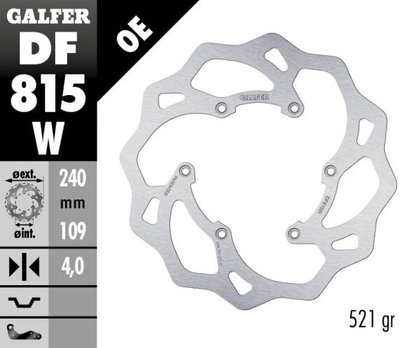 Brake Disc Fixed Wave
