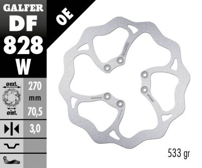 Brake Disc Fixed Wave