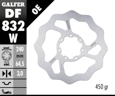 Brake Disc Fixed Wave