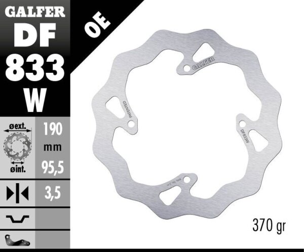 Brake Disc Fixed Wave