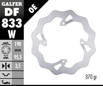 Brake Disc Fixed Wave