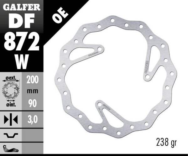 Brake Disc Fixed Wave