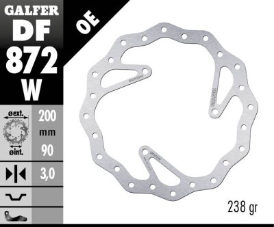 Brake Disc Fixed Wave