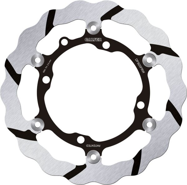 Brake Disc Float Wave Grooved