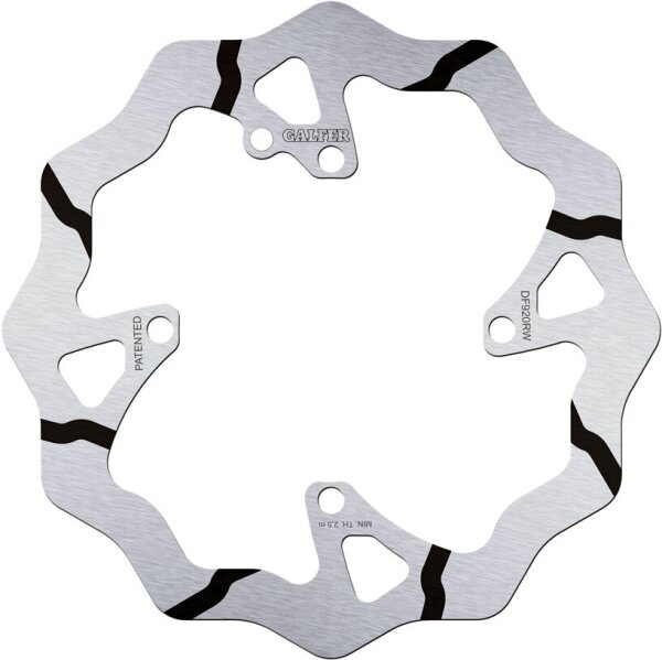Brake Disc Fixed Wave Grooved