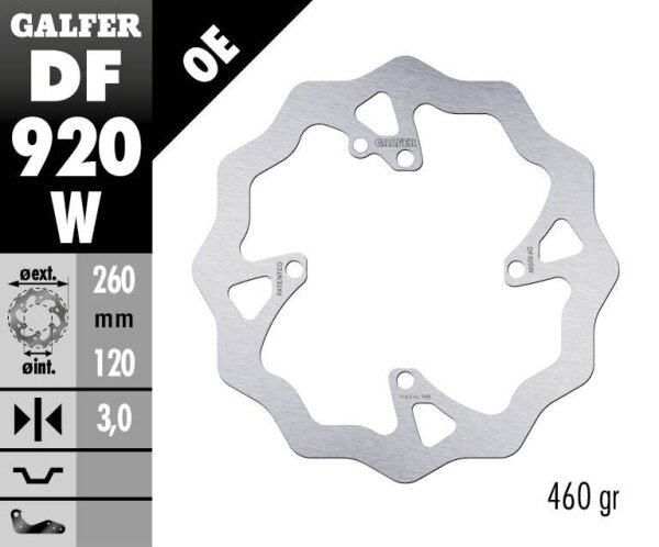 Brake Disc Fixed Wave