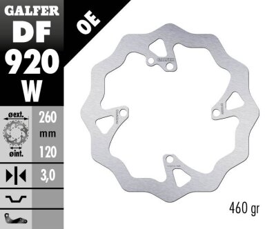 Brake Disc Fixed Wave