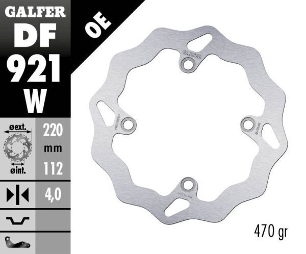 Brake Disc Fixed Wave